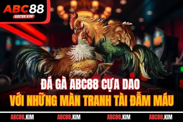 Đá gà ABC88 cựa dao với những màn tranh tài đẫm máu Đá gà ABC88 cựa dao với những màn tranh tài đẫm máu